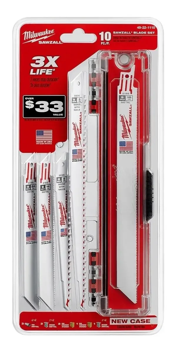 JGO SIERRA SABLE 10P SAWZALL(49-22-1110) - allwork.cl