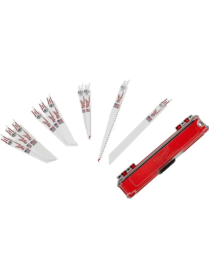 Hoja De Sierra Sable 10unds Surtidas Milwaukee 49-22-1110 Sawzall Con Caja Chile 3