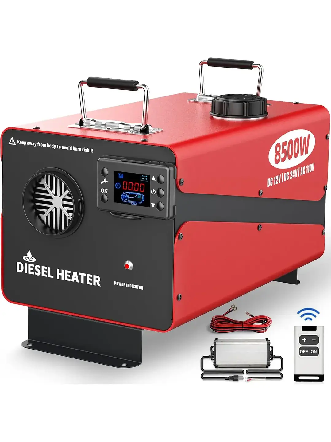 Calentador De Aire Calefactor Diesel Compacto 8.500 Watt 1