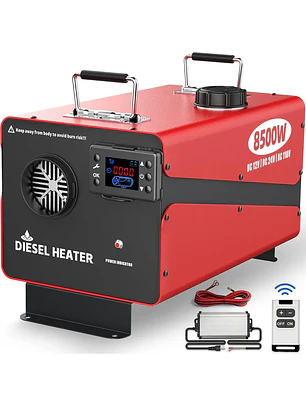 Calentador De Aire Calefactor Diesel Compacto 8.500 Watt