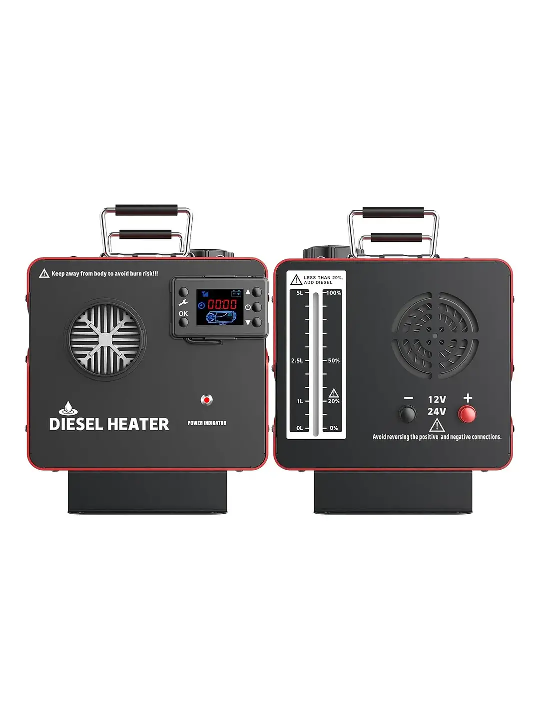 Calentador De Aire Calefactor Diesel Compacto 8.500 Watt 10