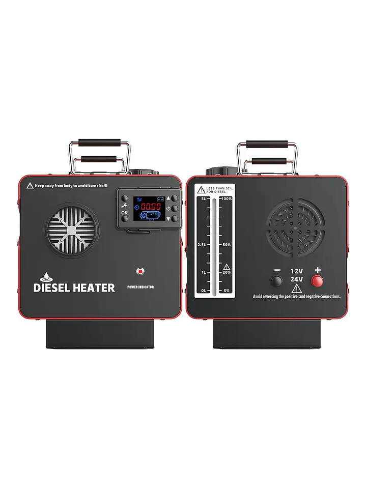 Calentador De Aire Calefactor Diesel Compacto 8.500 Watt 10