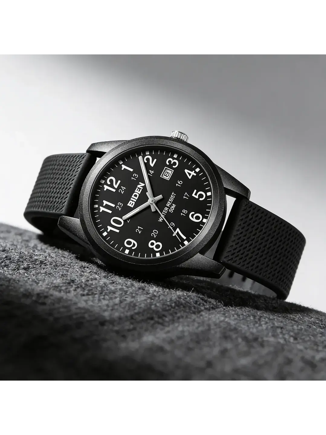 Reloj Hombre Biden Casual Correa Silicona Ultraliviano R015 Variedad Colores Chile 4