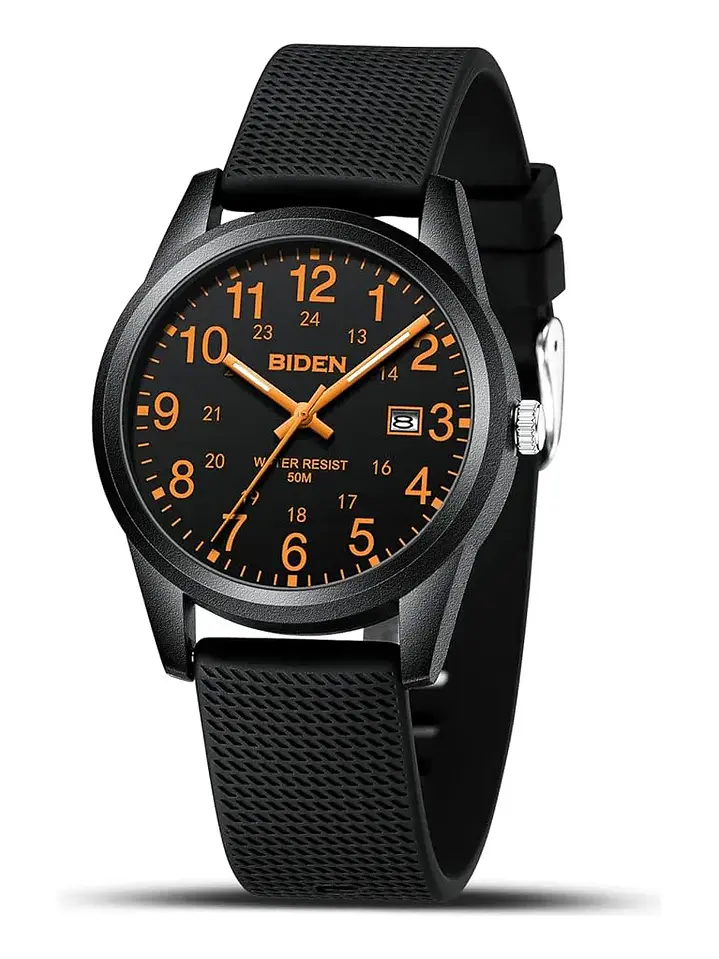 Reloj Hombre Biden Casual Correa Silicona Ultraliviano R015 Variedad Colores Chile 1
