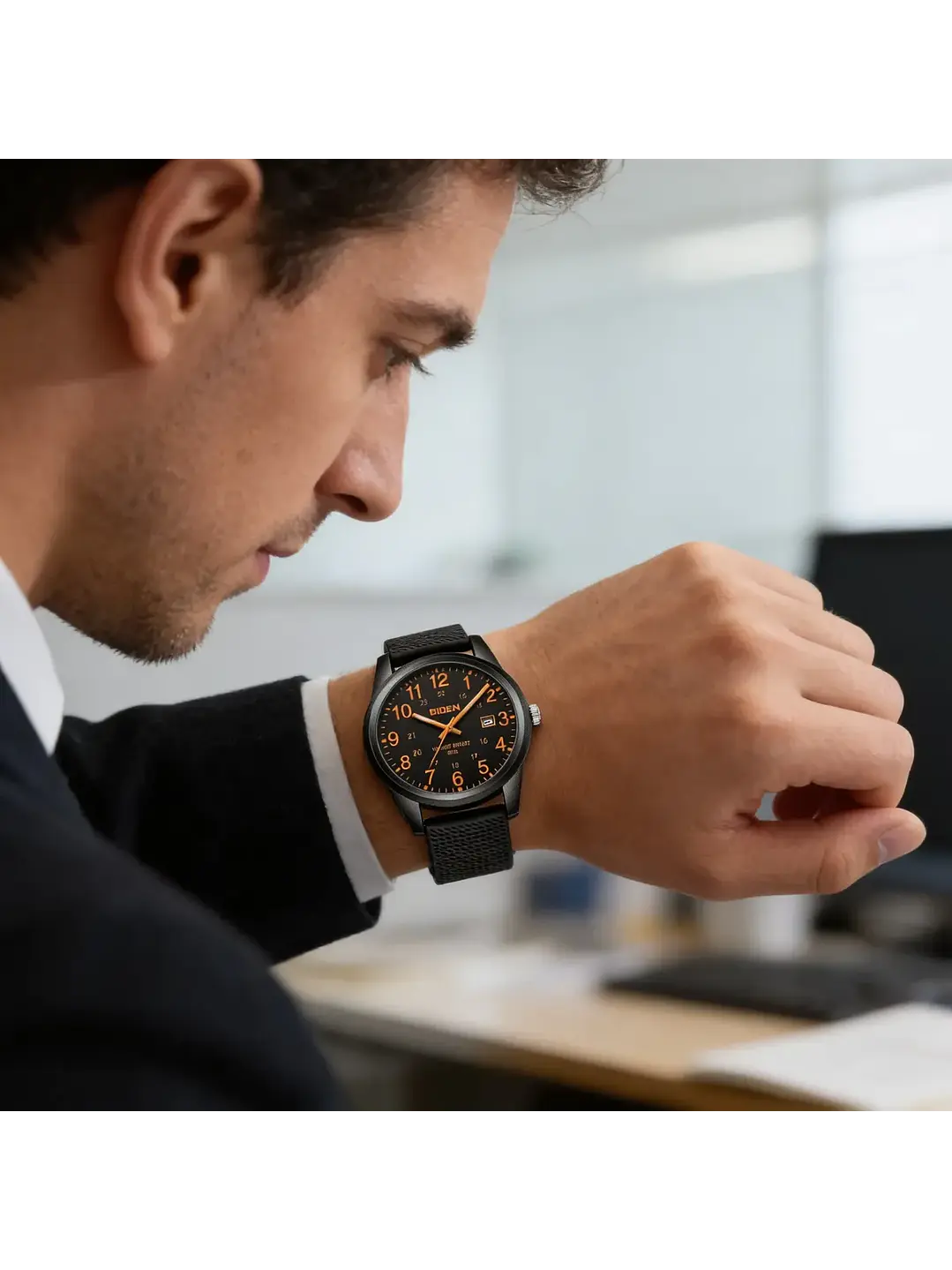 Reloj Hombre Biden Casual Correa Silicona Ultraliviano R015 Variedad Colores Chile 2