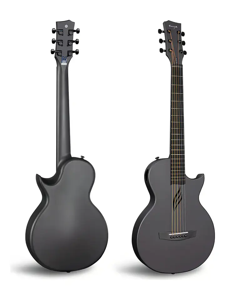 Guitarra Acústica Enya Music Nova Go Bk Fibra De Carbono 35
