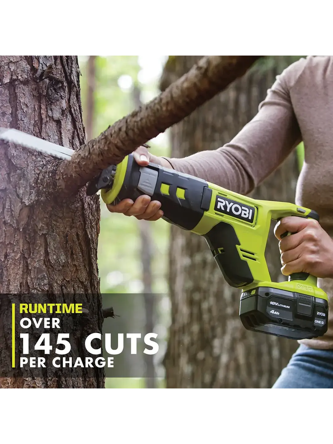 Sierra Recíproca/Sable Ryobi inalámbrica 18V PCL515B Chile 5