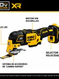Kit Multiherramienta Oscilante Dewalt Xr Dcs356+bat+cargador+accesorios Chile - Miniatura 3