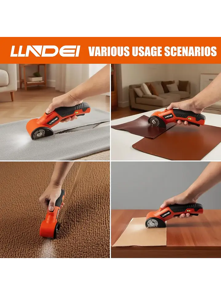 Tijera Cortador Eléctrico Recargable Para Diversos Usos Chile 5