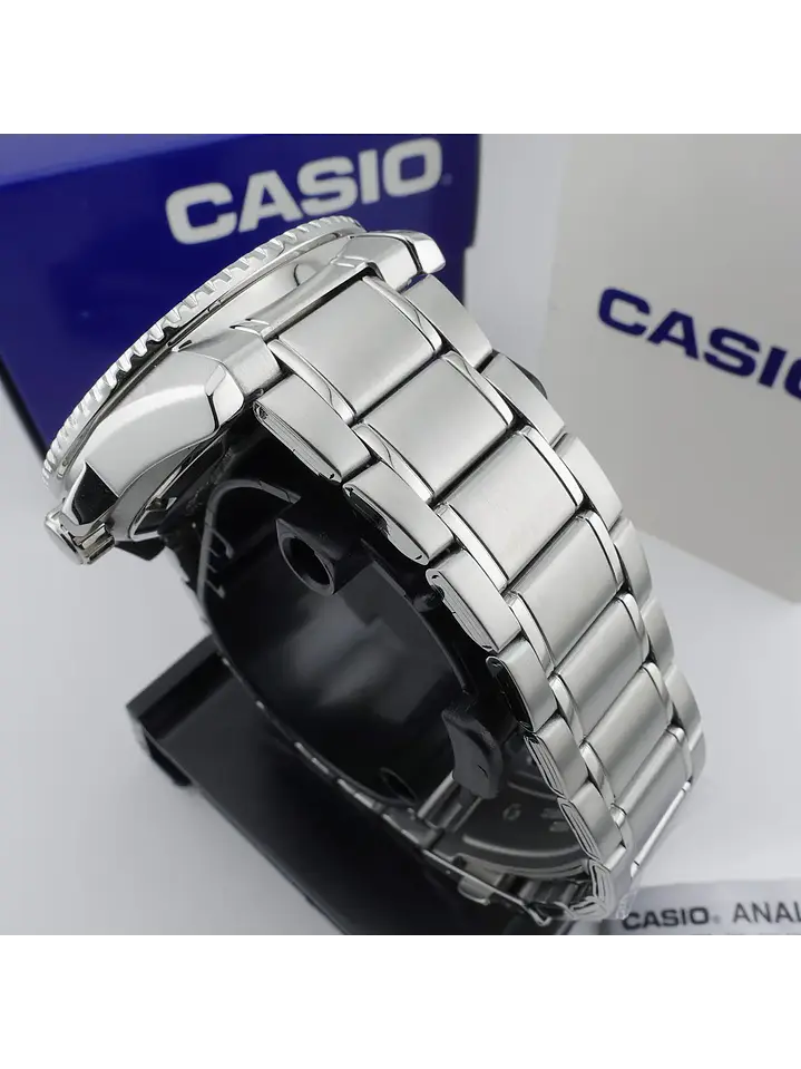 Reloj Hombre Casio Duro Marlin Mdv-106dd-1a3v 200mts Correa Acero Chile 5