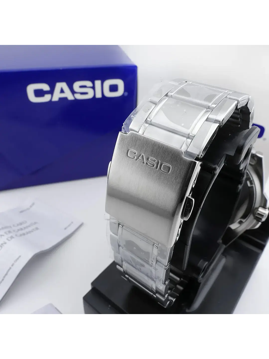 Reloj Hombre Casio Duro Marlin Mdv-106dd-1a3v 200mts Correa Acero Chile 6