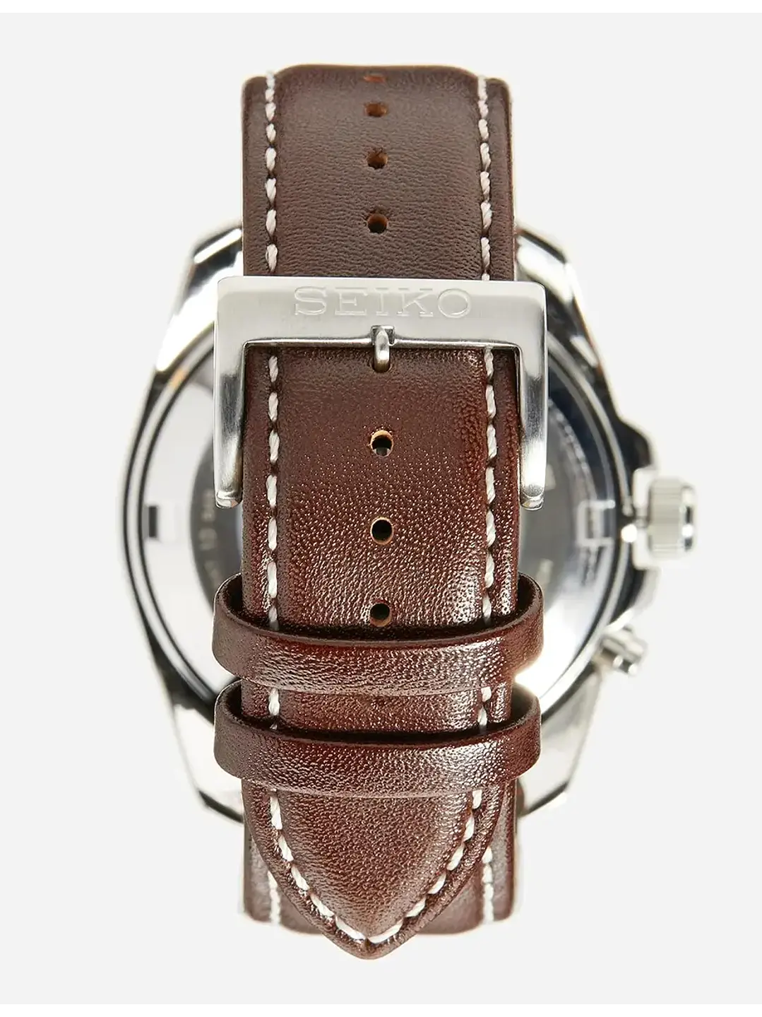 Reloj Hombre Seiko Kinetic Ska791p1 Correa Cuero Chile 4