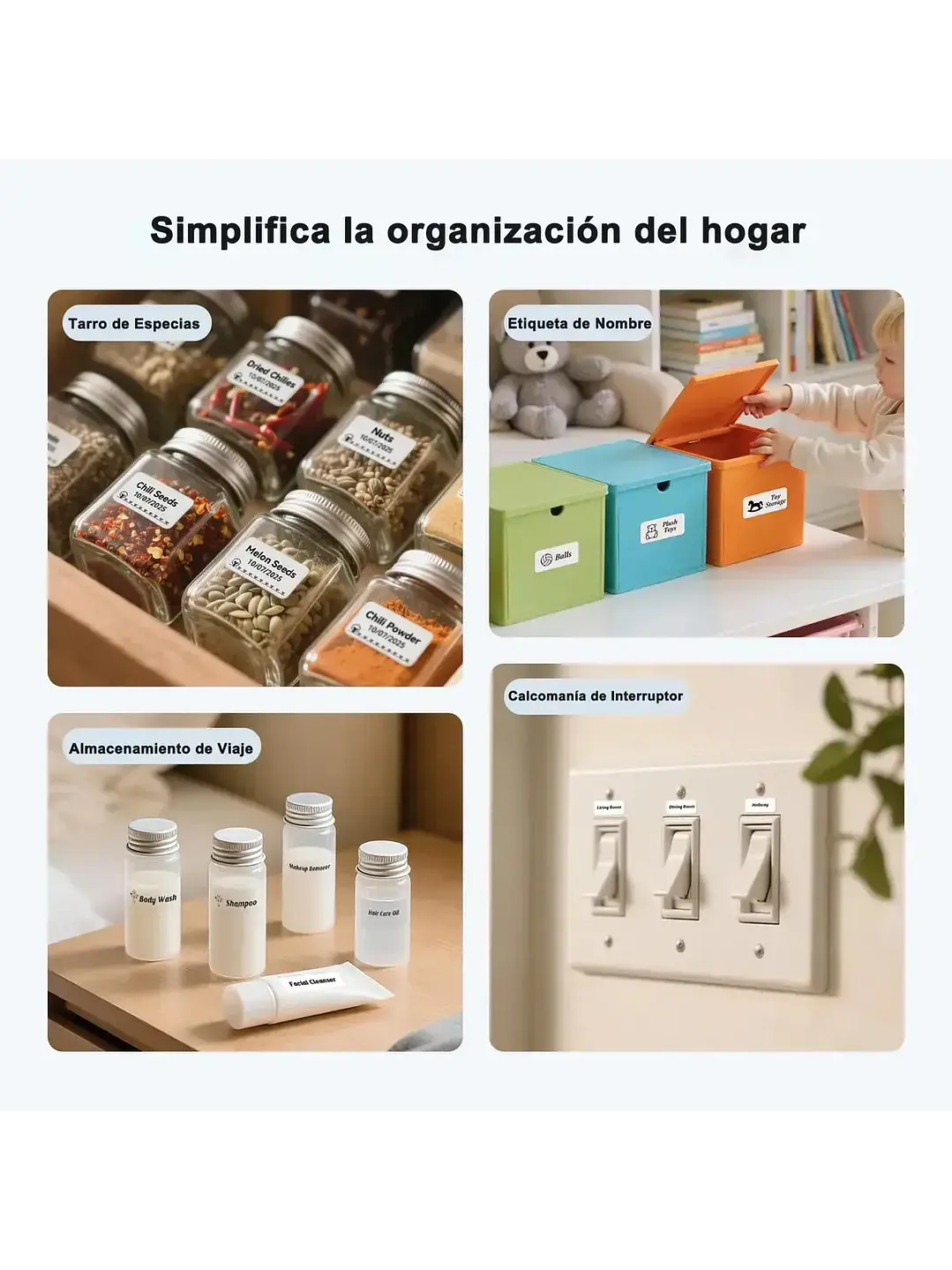 Impresora Etiquetas Térmica Niimbot D110 Con Bluetooth para uso con smartphone 2