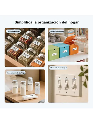 Impresora Etiquetas Térmica Niimbot D110 Con Bluetooth para uso con smartphone