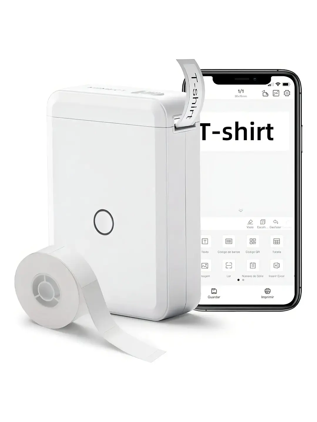 Impresora Etiquetas Térmica Niimbot D110 Con Bluetooth para uso con smartphone 4
