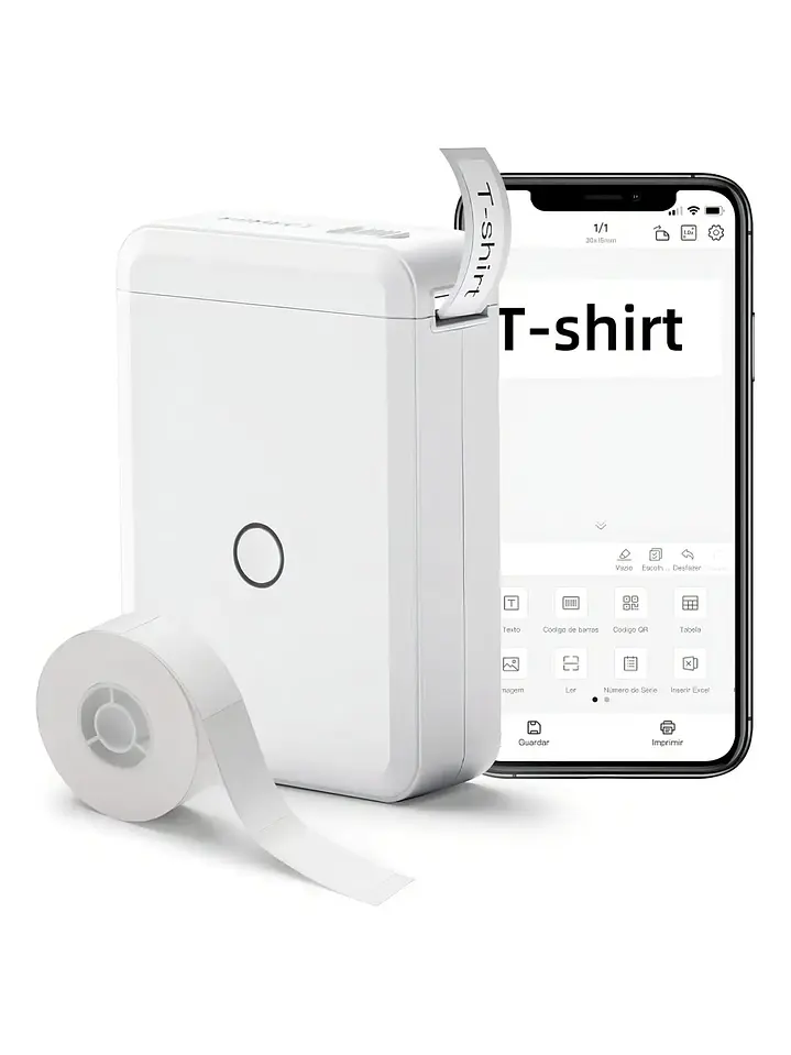 Impresora Etiquetas Térmica Niimbot D110 Con Bluetooth para uso con smartphone 4