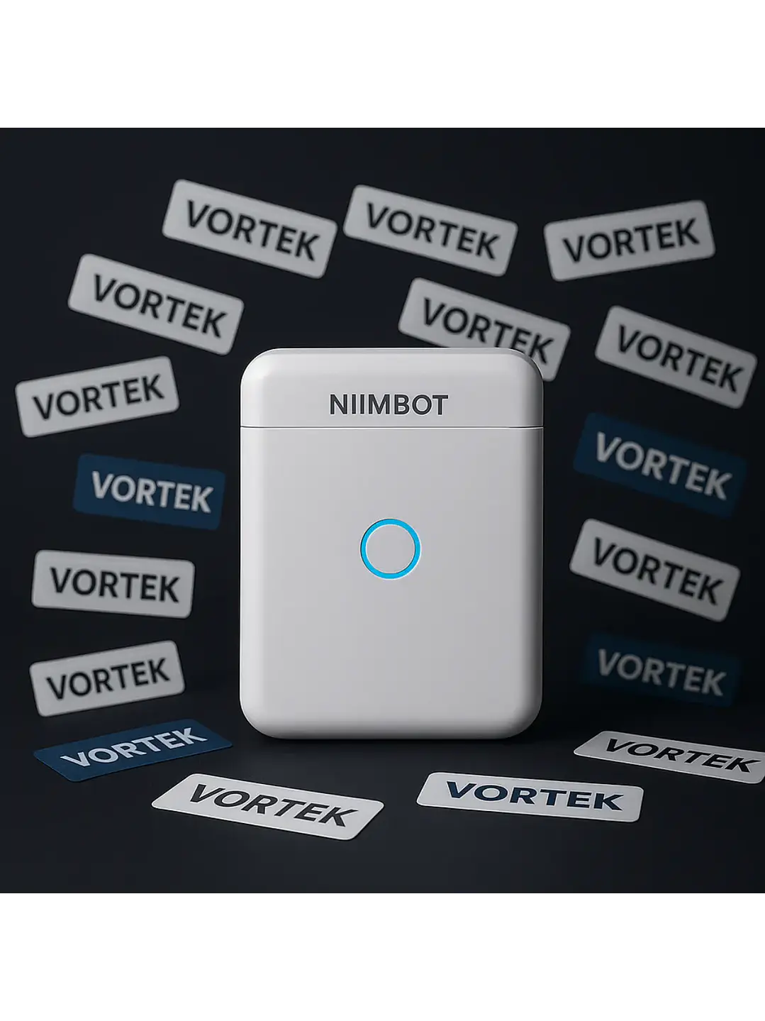Impresora Etiquetas Térmica Niimbot D110 Con Bluetooth para uso con smartphone 5