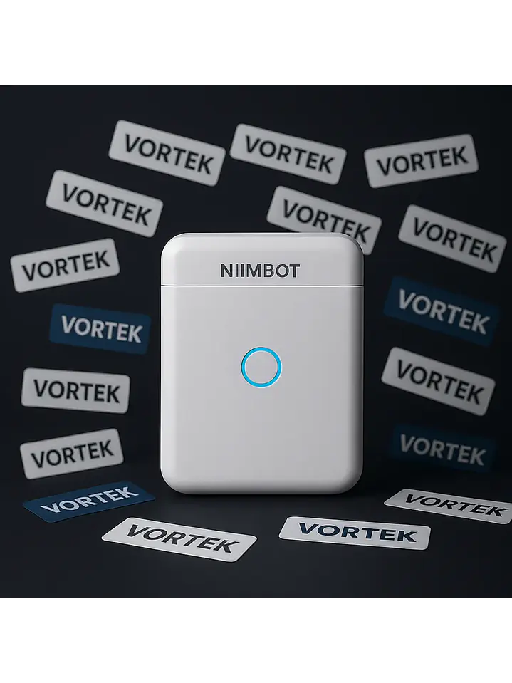 Impresora Etiquetas Térmica Niimbot D110 Con Bluetooth para uso con smartphone 5