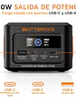 Generador Solar /Batería Wattbricks 100w Usb-c Kit con Panel Solar 30w Chile - Miniatura 1