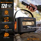 Kit Estación de Energía Portátil WattBricks H100 100W + Panel Solar 30W USB-C | Chile - Miniatura 4