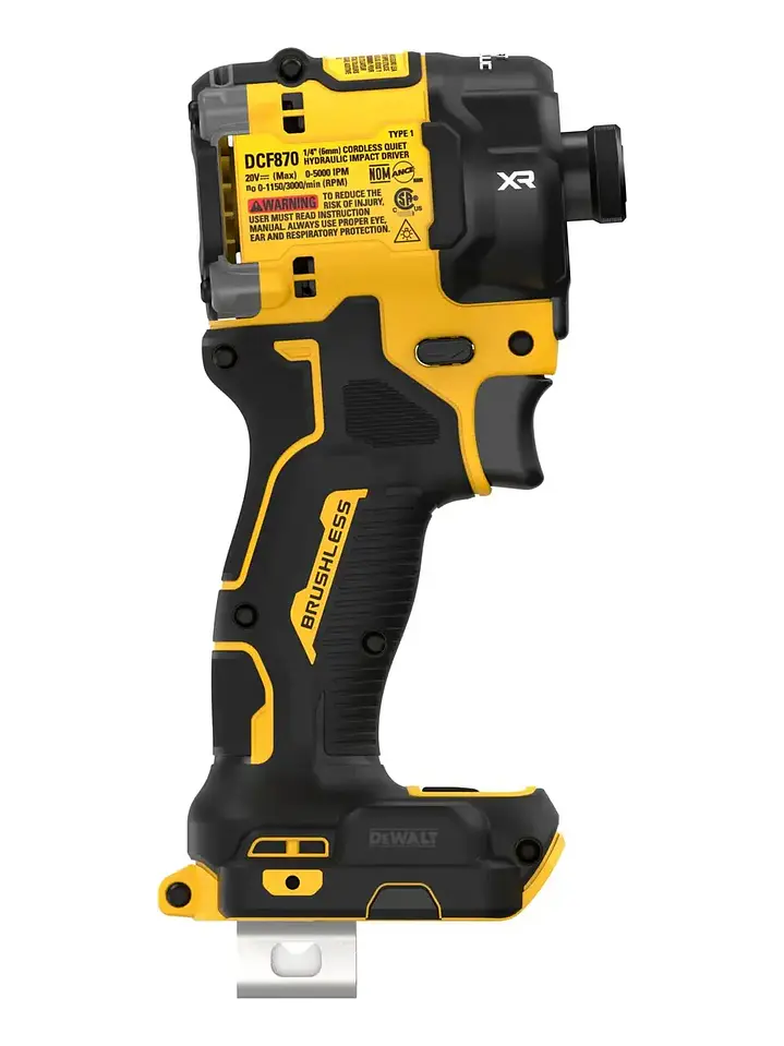 Desatornillador DEWALT De Impacto 1/4 Hidráulico Silencioso Dcf870b S/bat Chile 2