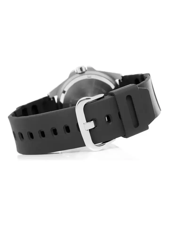 Reloj De Hombre Casio Mdv-106b-2av Con Correa De Resina Negro Azul 200mt CHILE 3
