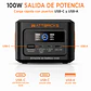 Kit Estación de Energía Portátil WattBricks H100 100W + Panel Solar 30W USB-C | Chile - Miniatura 1