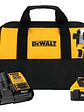 Destornillador/Atornillador Impacto Dewalt Atomic DCF850P1+Bat 5Ah+Carg+Bolso - Miniatura 2