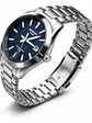 Reloj Casio Edifice De Acero Inoxidable Azul Efv-160d 100mts - Miniatura 5