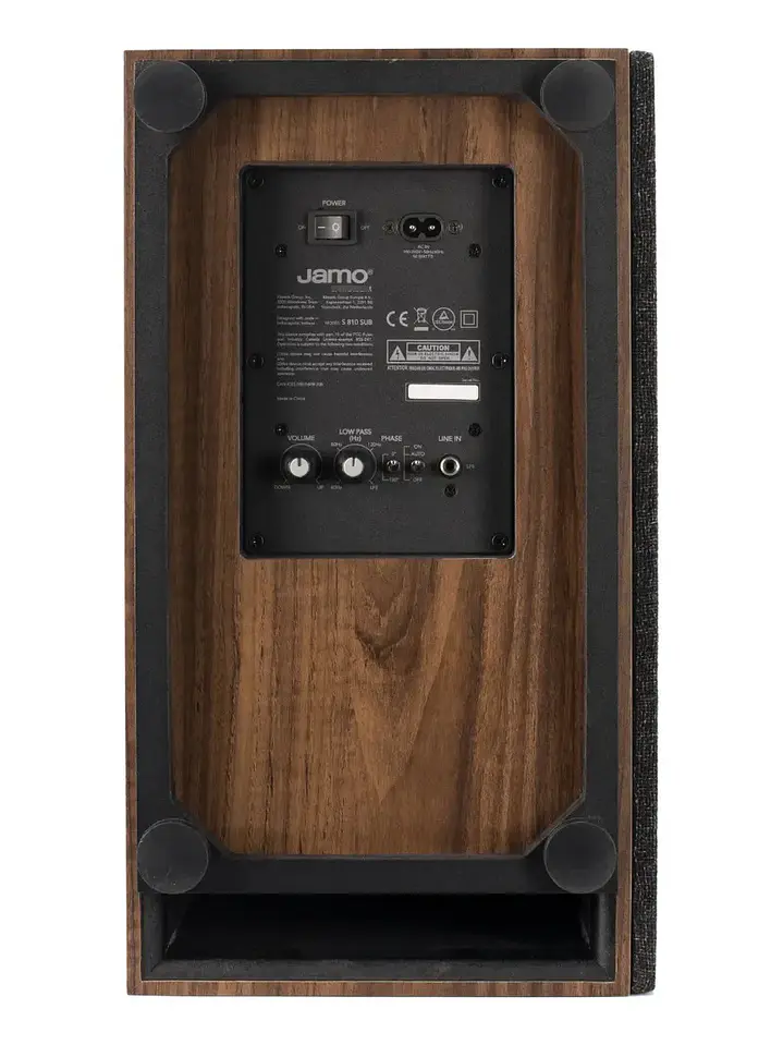 Jamo Subwoofer S810 Color Café Nogal/Walnut Chile 4