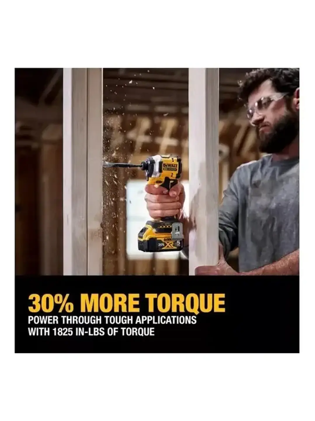 Atornillador Impacto Ultra Compacto Dewalt Dcf 850b Amarillo Chile 6