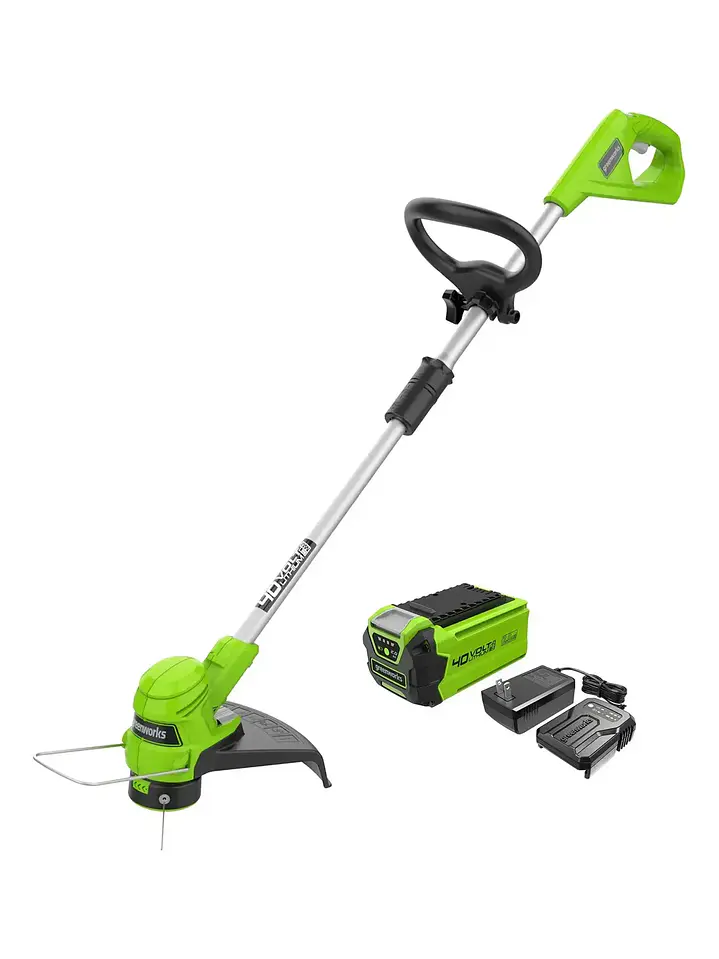 Kit Orilladora y Soplador Greenworks +1Batería 2ah+cargador+Transformador Chile 1