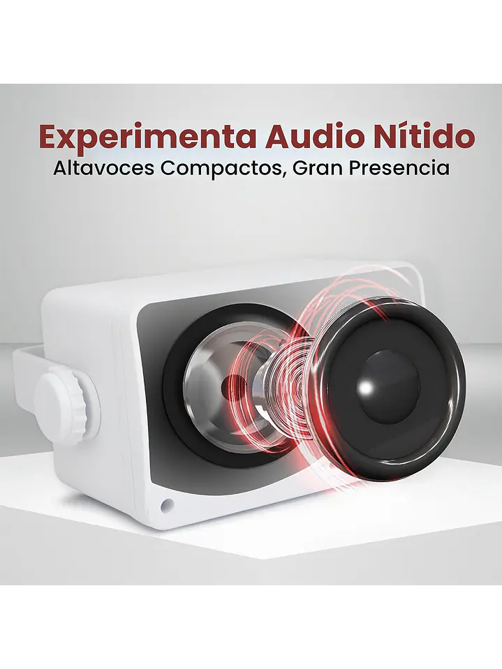 Parlantes De Exterior Pyle 200w 3 Vías Pyle Plmr24 Blanco Chile 6