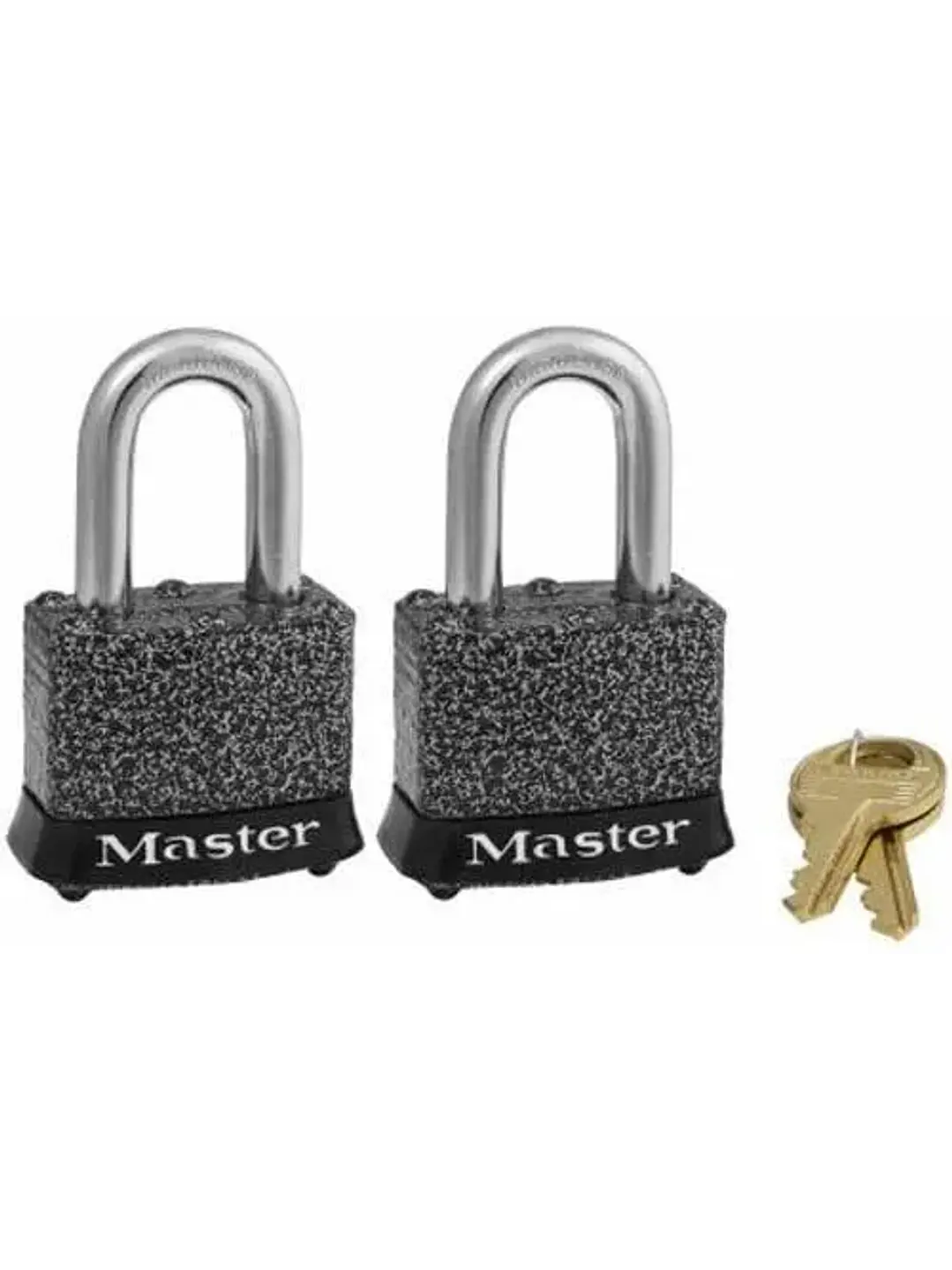Candados Master Lock Acero Laminado 2 Candados Para 1 Llave Chile 1