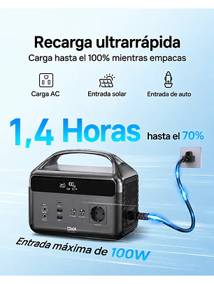 Estación Energía Portátil Daran Neoz2 300w 192wh Lifepo4 Chile