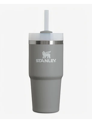 Vaso Stanley Original Quencher 14 Oz Acero 414 Cc C/bombilla 2 Tonos Chile 