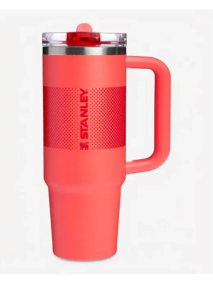 Stanley Quencher Protour 30 Oz Coral Con Asa Mantiene Frío Chile 1