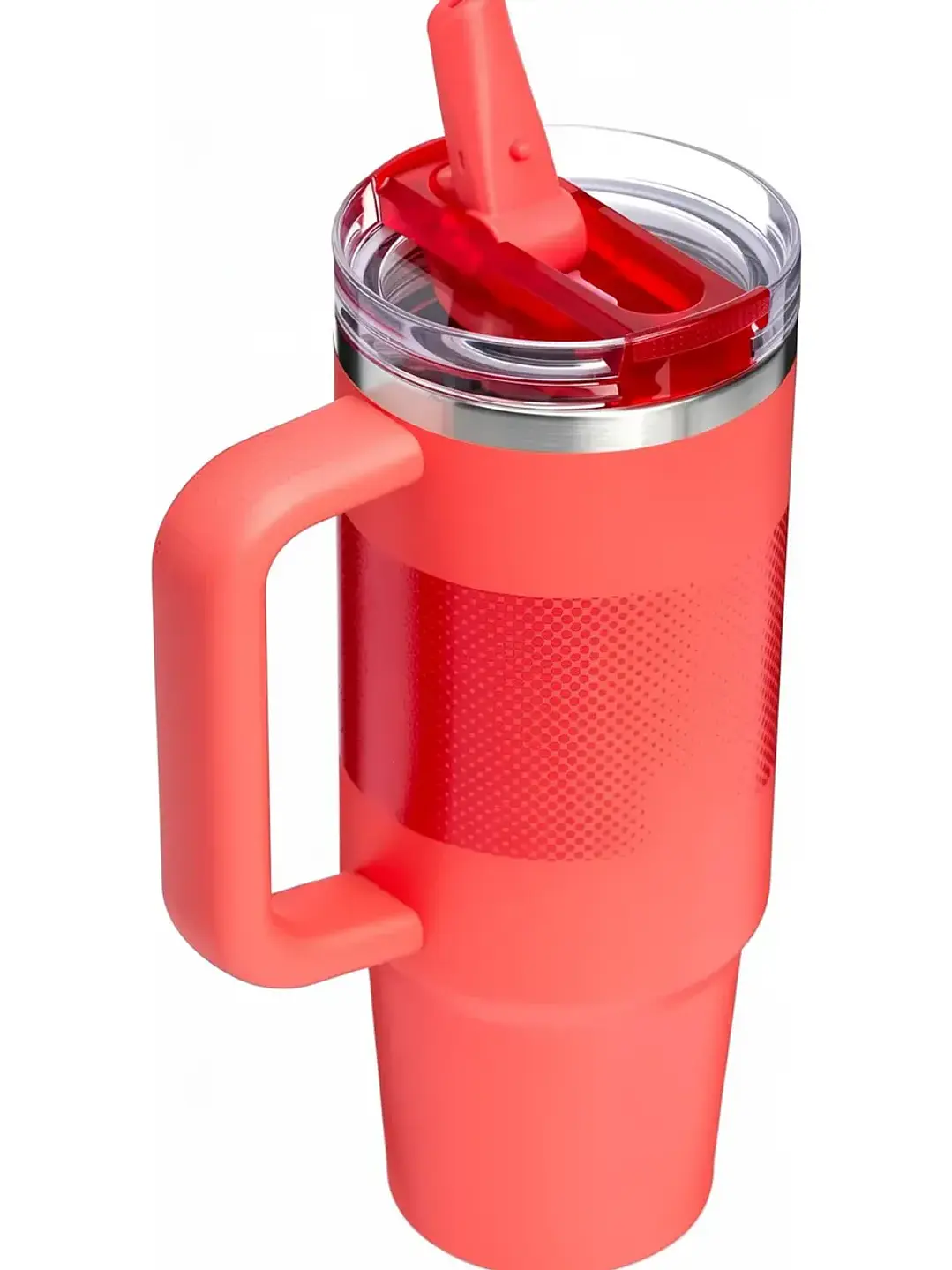 Stanley Quencher Protour 30 Oz Coral Con Asa Mantiene Frío Chile 3
