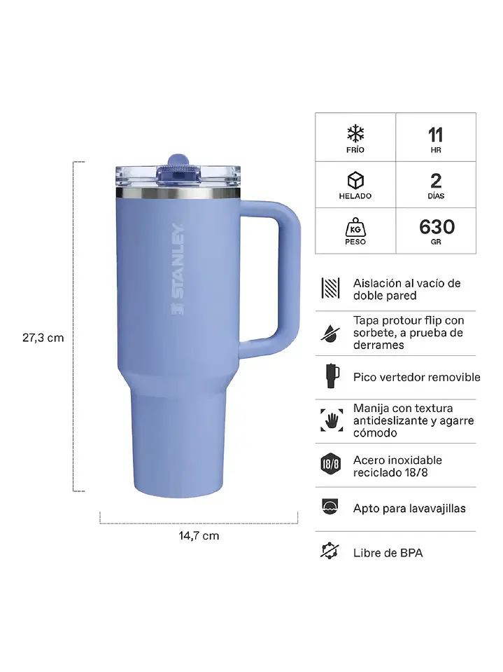 Stanley Quencher Protour Hydrangea | 1.18 L Chile 2