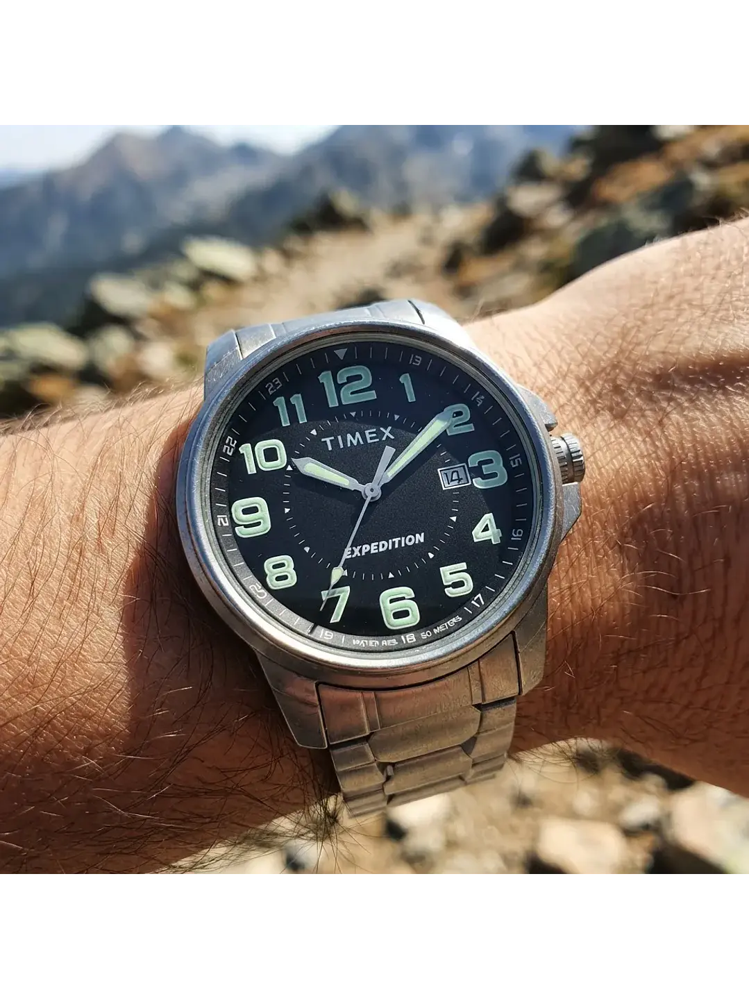 Reloj Timex Expedition Field Para Hombre Correa Extensible Chile 2