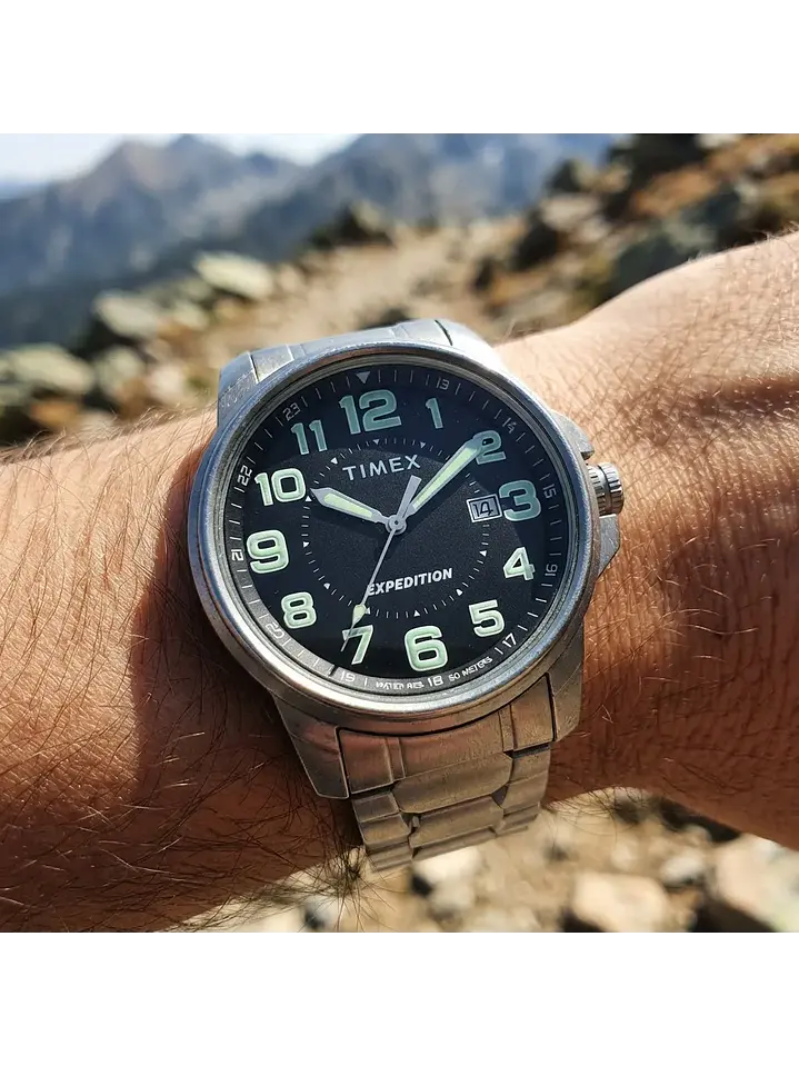 Reloj Timex Expedition Field Para Hombre Correa Extensible Chile 2