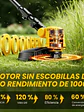 Orilladora Compatible Con Baterías Dewalt 20v Chile - Miniatura 5