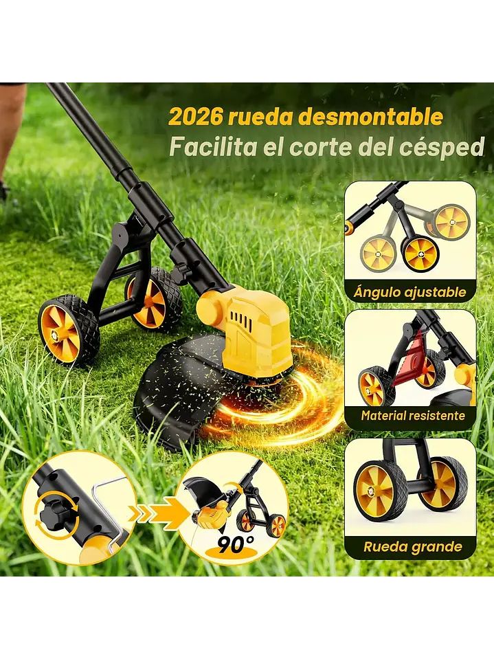 Orilladora Compatible Con Baterías Dewalt 20v Chile 6