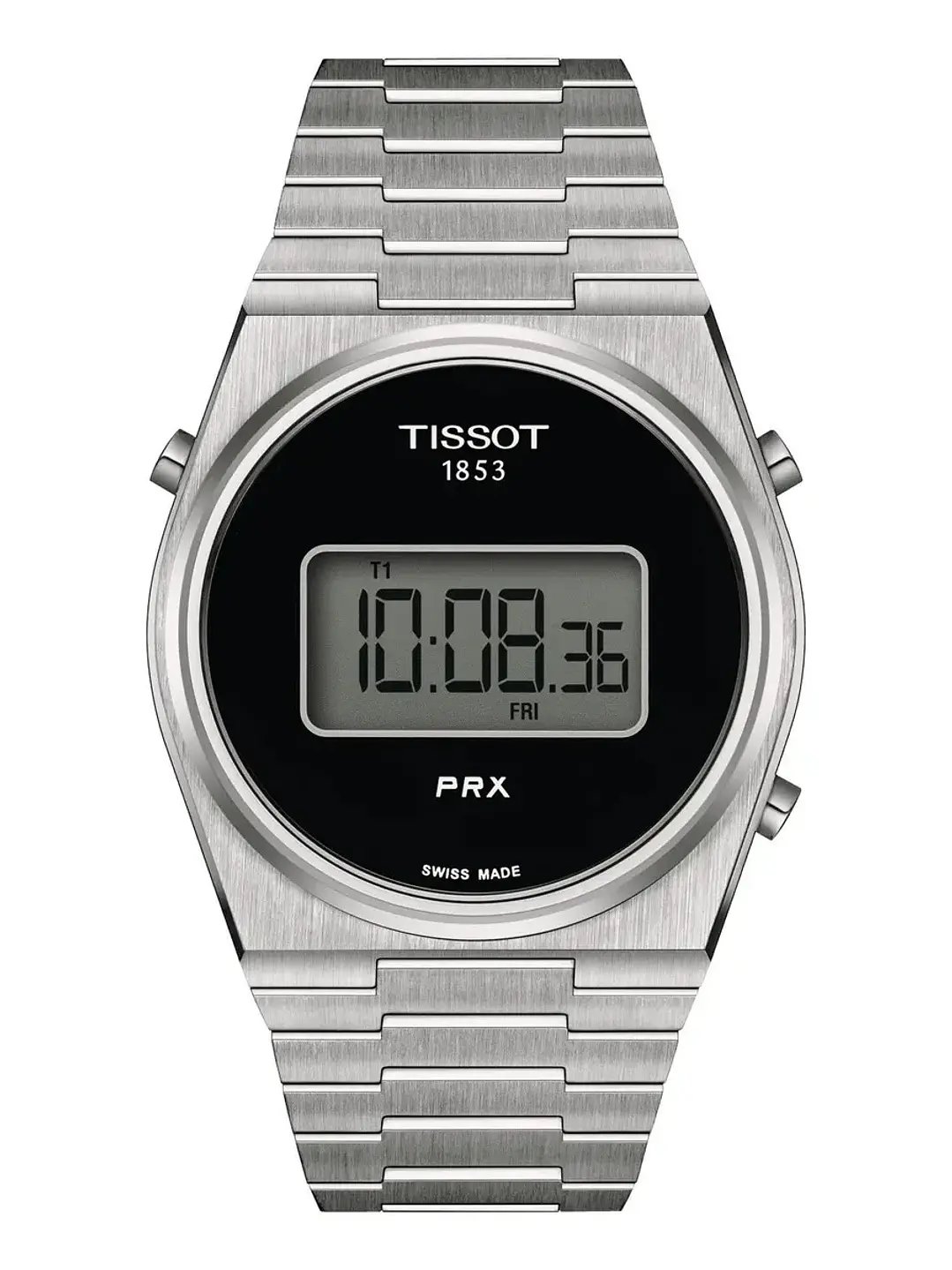 Reloj Digital Tissot PRX para Hombre con Pulsera de Acero Inoxidable Chile 1