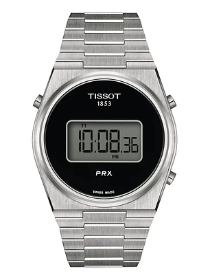 Reloj Digital Tissot PRX para Hombre con Pulsera de Acero Inoxidable Chile