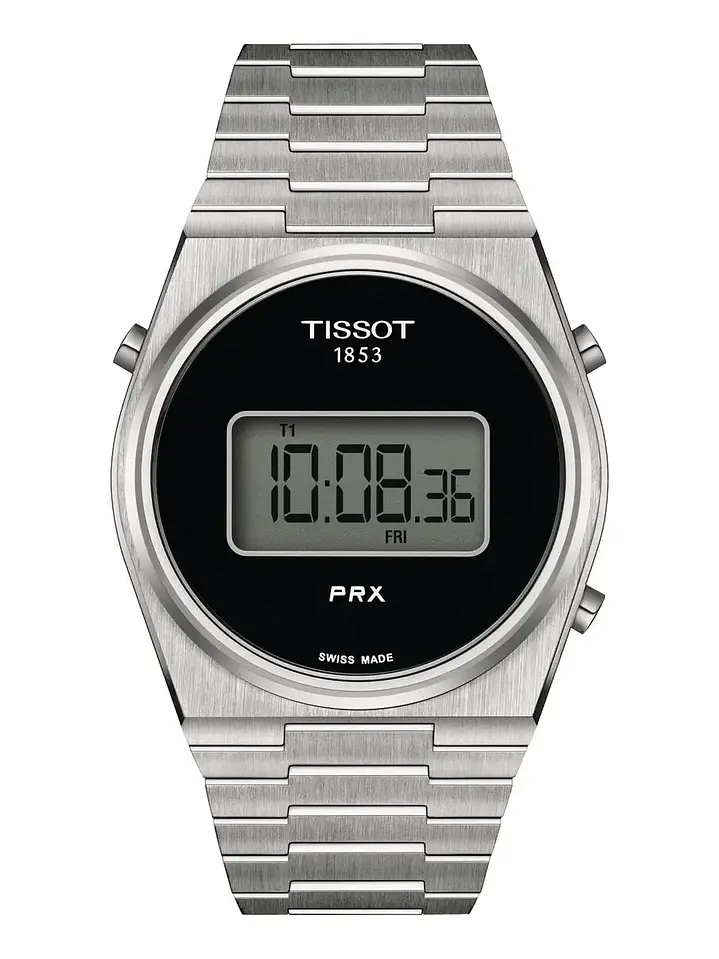 Reloj Digital Tissot PRX para Hombre con Pulsera de Acero Inoxidable Chile 1