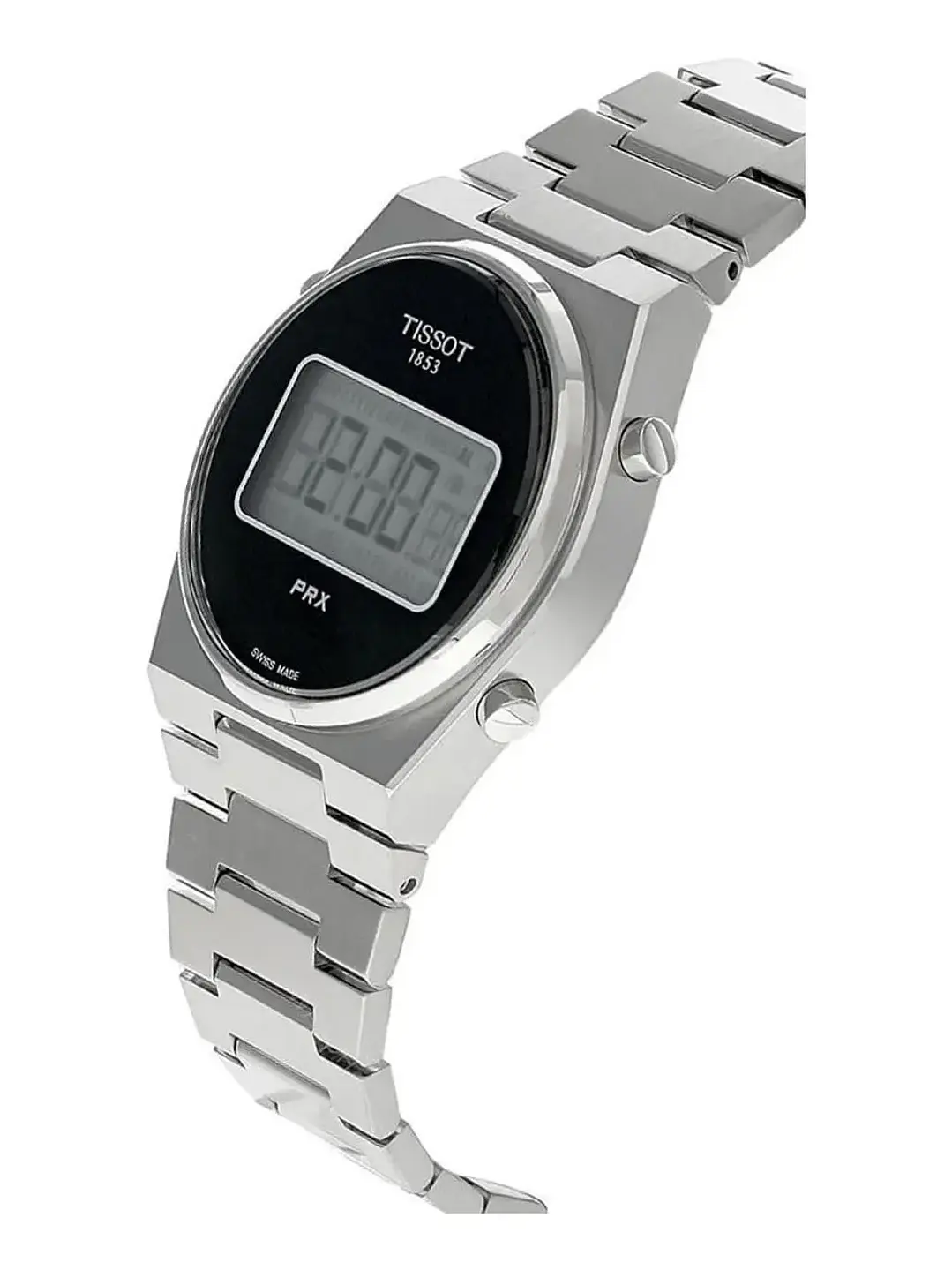 Reloj Digital Tissot PRX para Hombre con Pulsera de Acero Inoxidable Chile 4