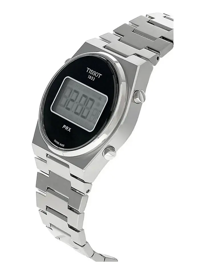 Reloj Digital Tissot PRX para Hombre con Pulsera de Acero Inoxidable Chile 4