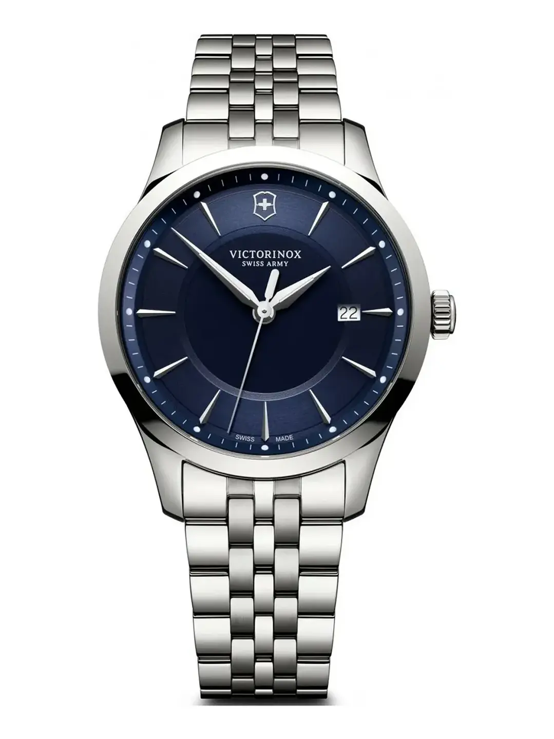 Reloj Victorinox Alliance 241802 Swiss Made 40mm Azul Chile 1