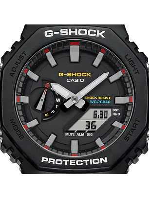 Reloj Casio G-shock Ga-2100rl-1a Para Hombre, Analógico-digital Chile